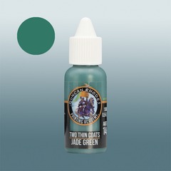 Two Thin Coats: Jade Green